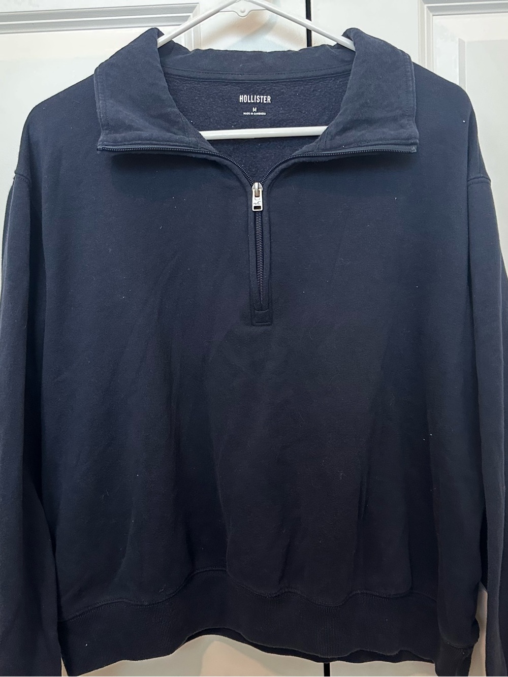 Hollister Quarter Zip Sweatshirt